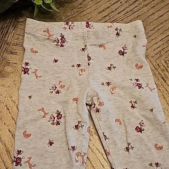 Girls leggings size 4 Carter's - Picture 3 of 11